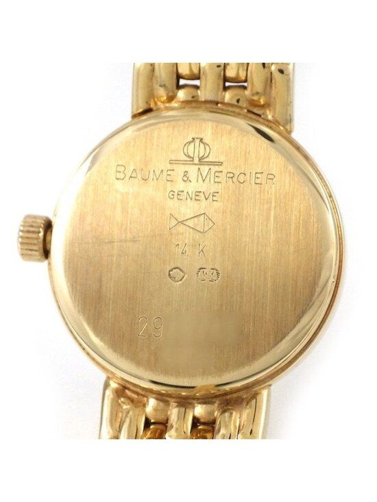 Tiffany & Co Baume Mercier Watch Name White Dial Roman Index Quartz Analog main image 8